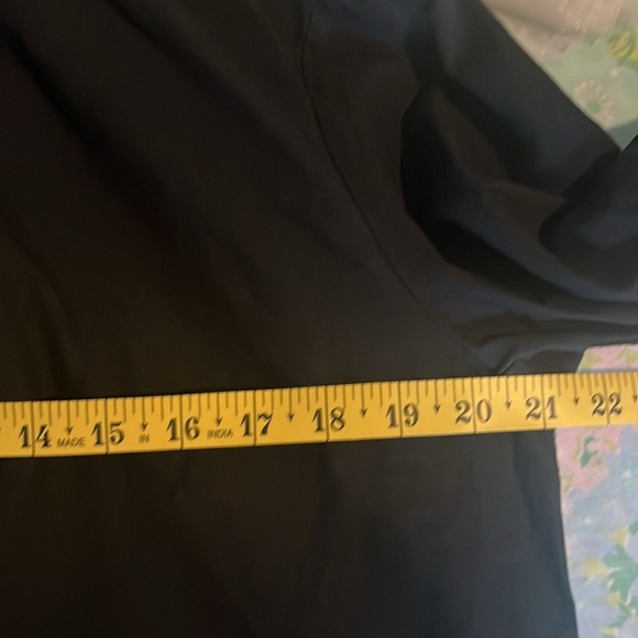 Tuckernuck X Pomander Place | Black Polly Pop Collar Relaxed Shirt Dress Medium - Picture 8 of 11